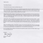 Mayor letter